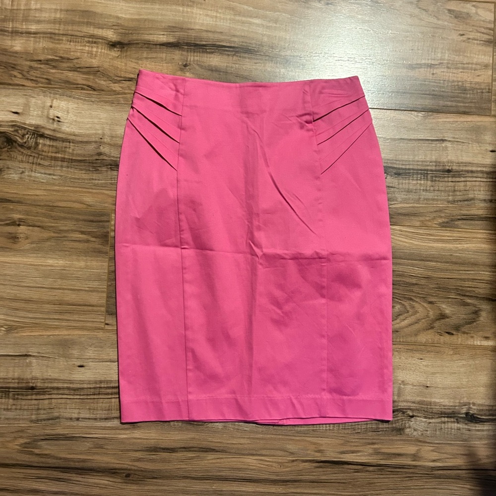 New York & Company Pink Pencil Skirt